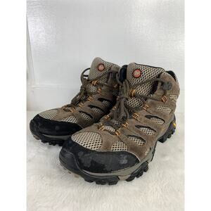 Merrell Gore-Tex Moab Mid Hiking Shoes Men’s Size 10 J86901